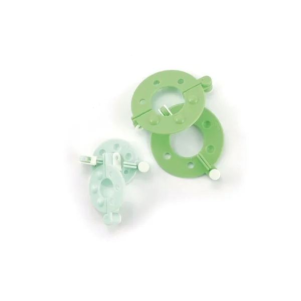 2 dispositivos para hacer pompones de Ø35 y Ø55 mm
