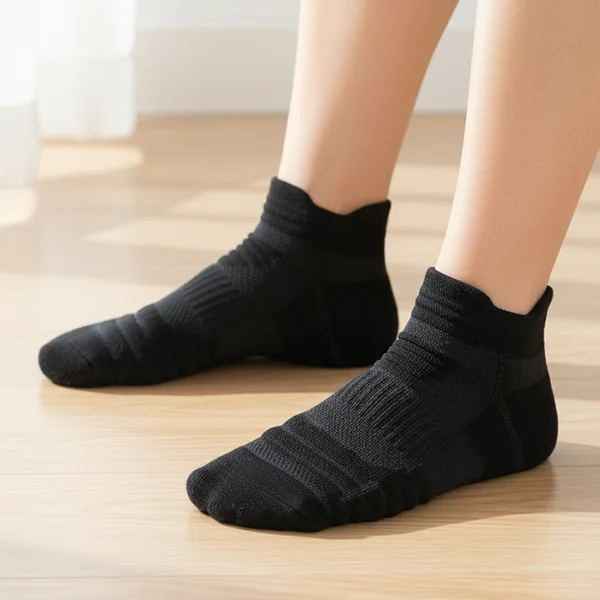 3 pares de calcetines tobilleros transpirables para deportes