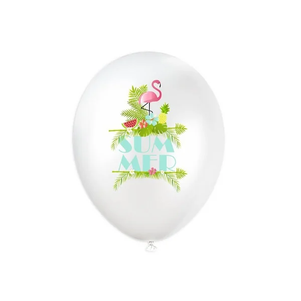 6 globos Ø 28 cm - Verano