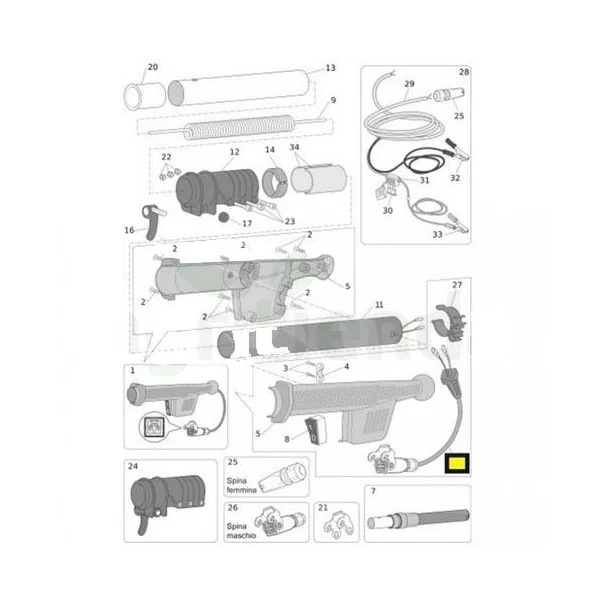 ADAPTADOR BATERIA CARTUCHO ZANON