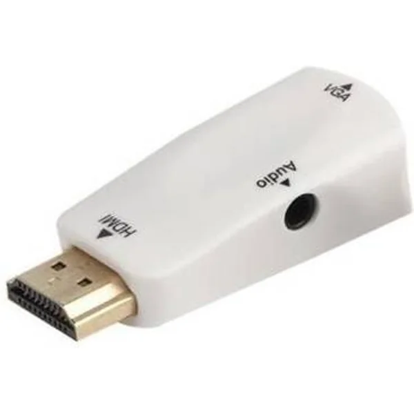 Adaptador MULTI4YOU W-MS004667 (HDMI - VGA - Blanco)