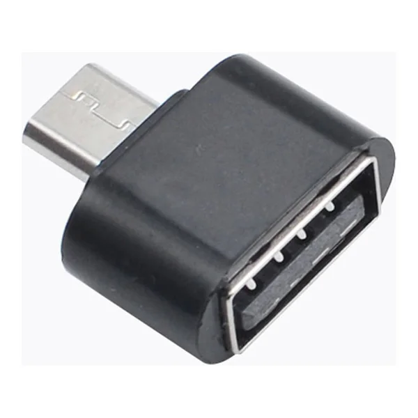 Adaptador MULTI4YOU W-MS005383 (Micro USB - USB - Negro)