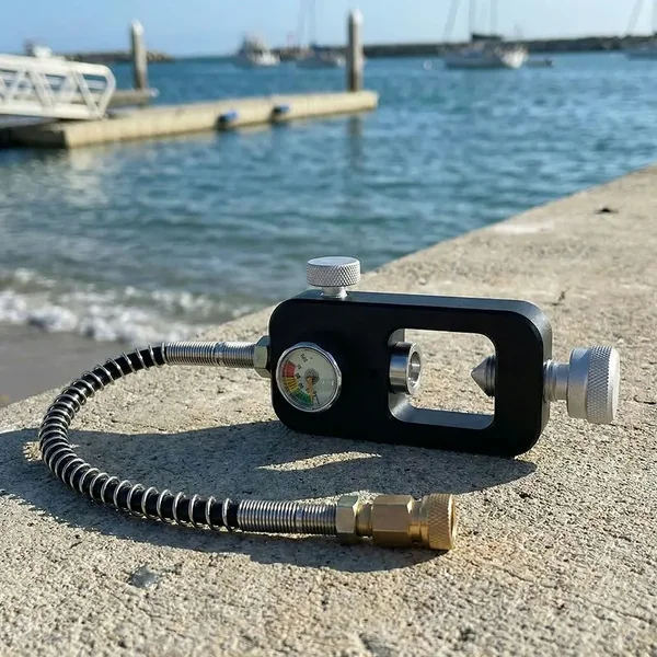 Adaptador para rellenar tanque de buceo