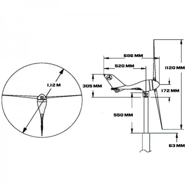 Aerogenerador 350 - Imagen 2