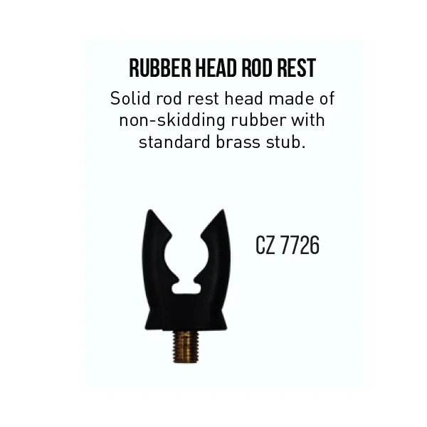 AGARRACAŃAS RUBBER HEAD ROD REST
