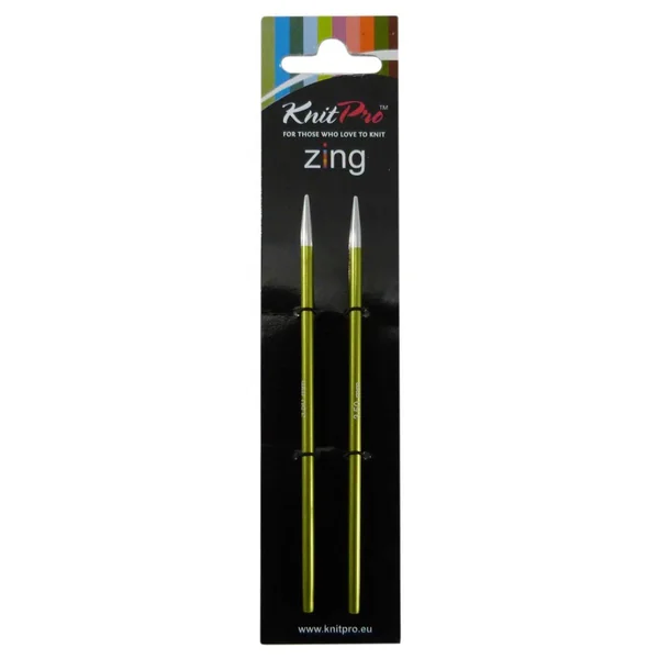 Agujas circulares intercambiables KnitPro Zing 13 cm - Imagen 2