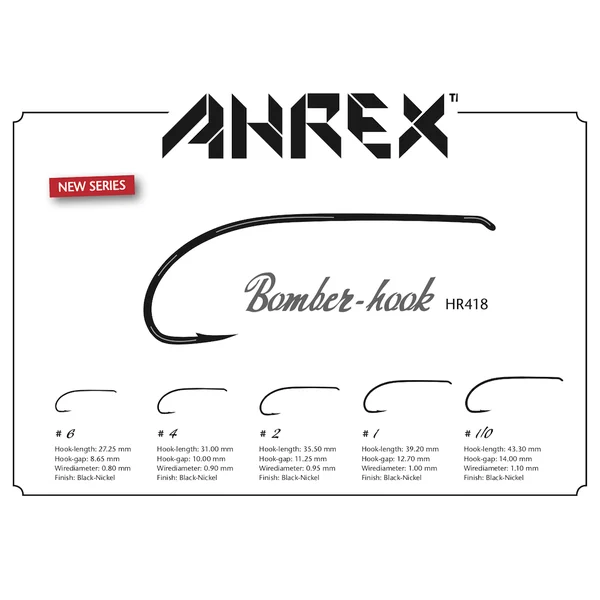 Ahrex HR418 Gancho Bomber Gancho - Imagen 2