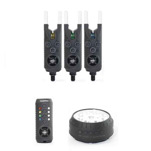 ALARMAS SONIK GIZMO 3+1 ALARM + BIVVY LAMP