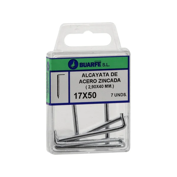 Alcayatas acero 14x30 mm 1779 blister