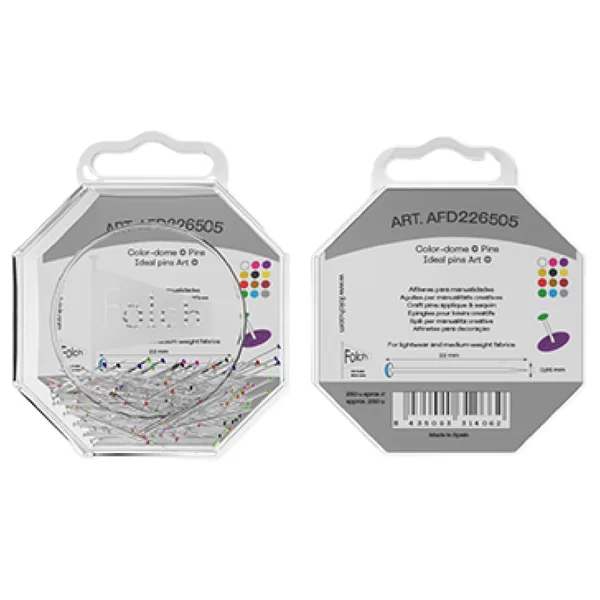 Alfileres Folch Color Dome