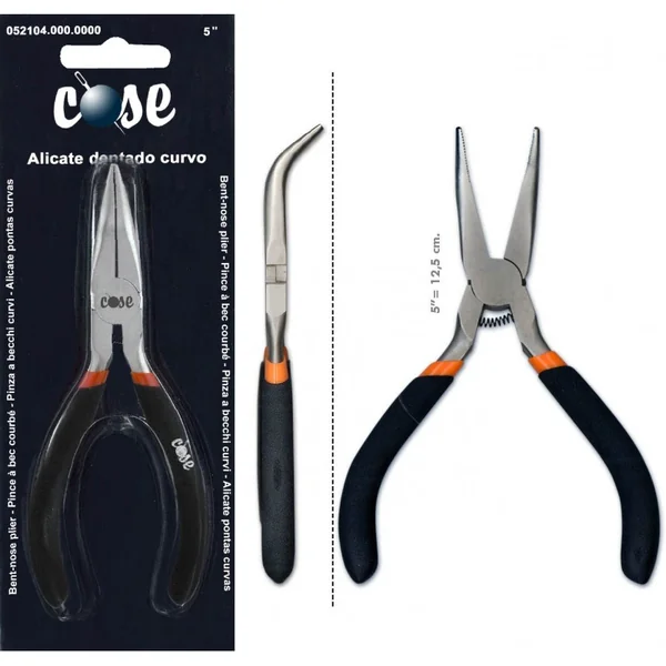 Alicate Curvado Dentado para Manualidades Cose