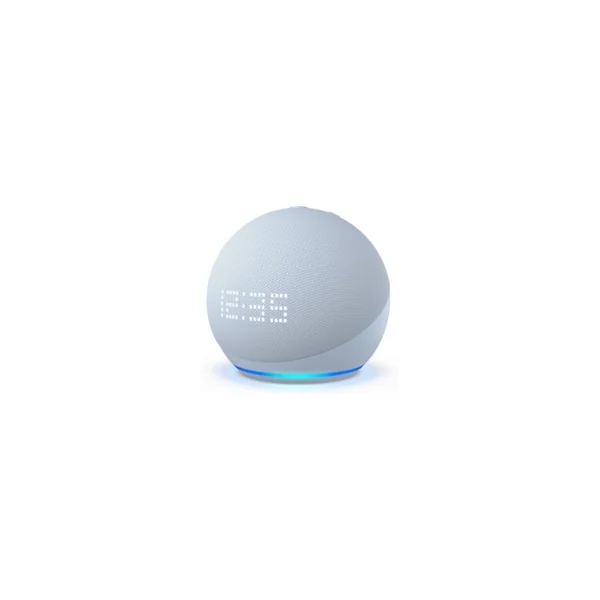 Altavoz inteligente ECHO Dot 5 Reloj (Alexa - Gris) - Imagen 2