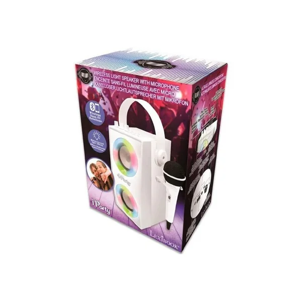 Altavoz Portátil Iparty Lexibook Bluetooth 4V Blanco