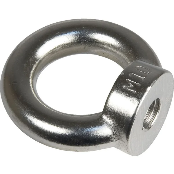 Anilla con Rosca Inox 10mm (Cáncamo hembra)