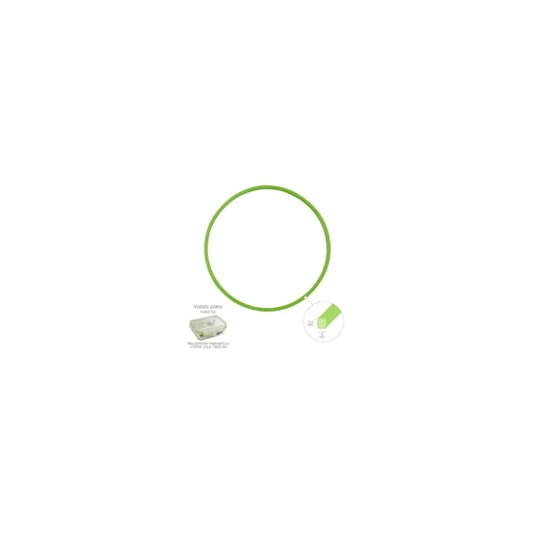 Anillo Silicona Para Recipiente Hermetico Cristal Rectangular 1850 ml. ORYX - Imagen 2