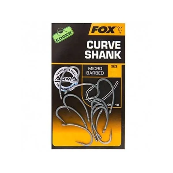 ANZUELO FOX CURVE SHANK Nº2, Nº4, Nº5 Y Nº8