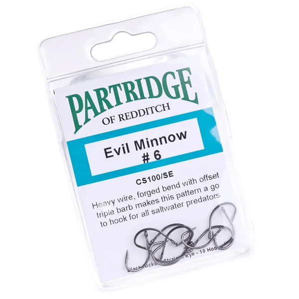Anzuelo Partridge CS100-SE Evil Minnow - Imagen 2