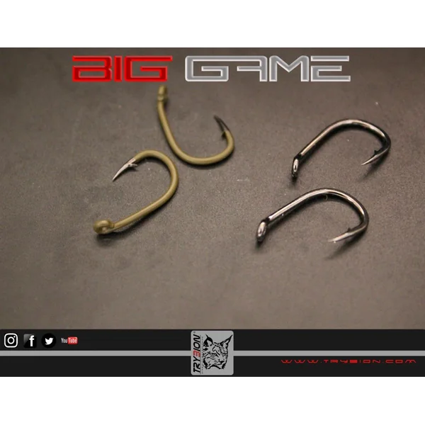 ANZUELO TRYBION BIG GAME CAMO Nº2, Nº6, Nº8