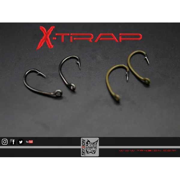 ANZUELO TRYBION X-TRAP CAMO Nº2, Nº4, Nº6 Y Nº8
