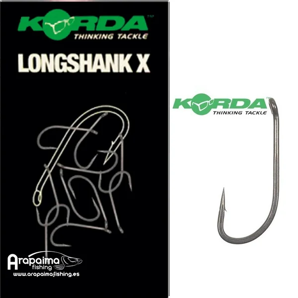 Anzuelos KORDA LONG SHANK X - Arapaima Fishing