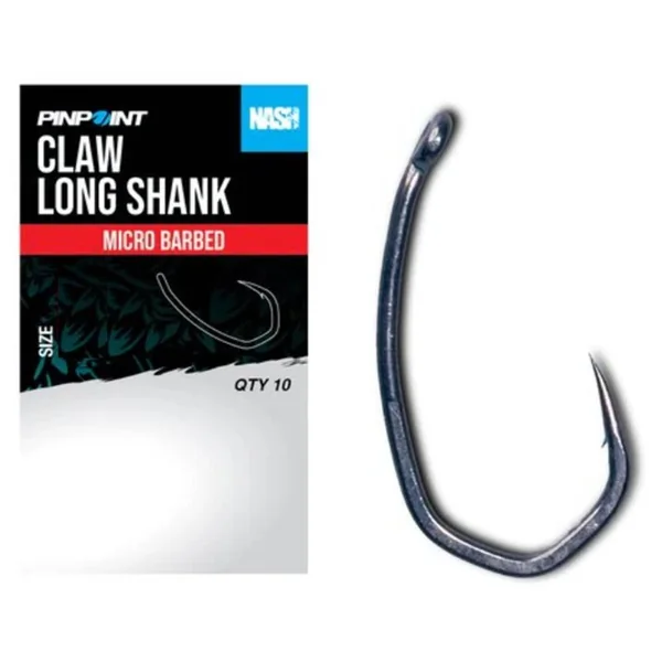 ANZUELOS NASH CLAW LONG SHANK nº 8 - Arapaima Fishing