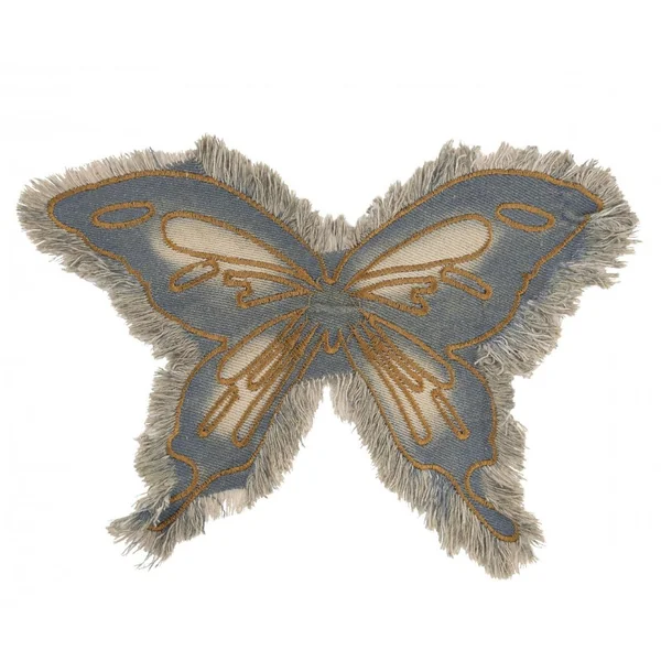 Aplique mariposa corazón