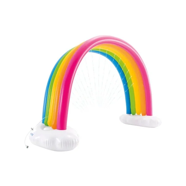 Arco-íris gigante INTEX com jato de água