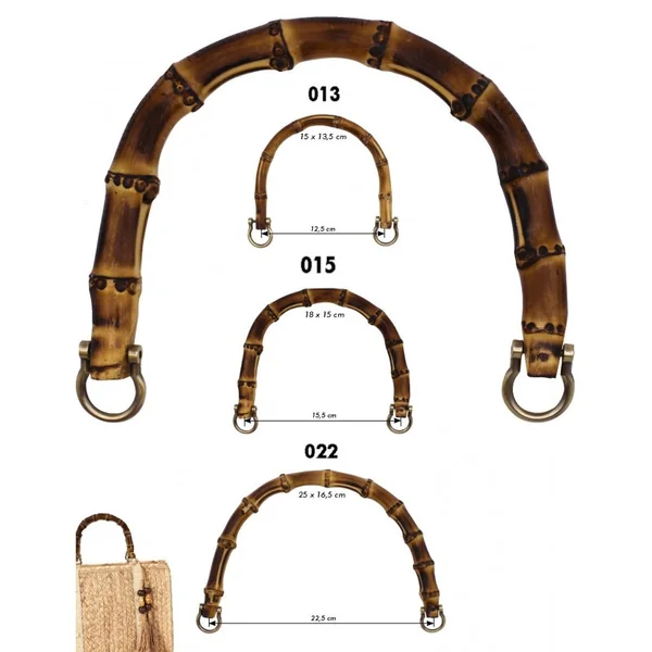 Asa de Bolso Bambú - Accesorios para Manualidades