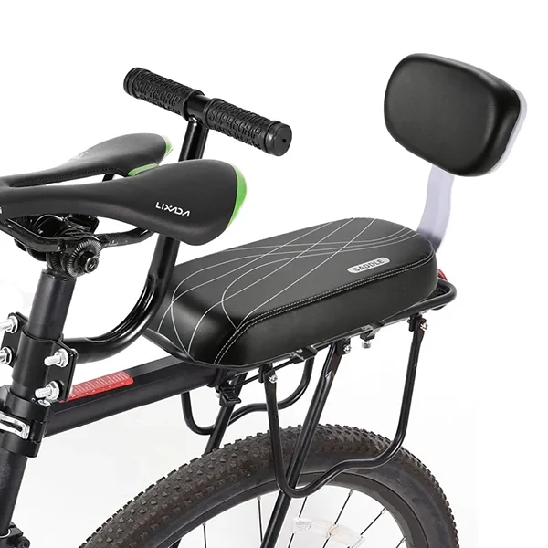 Asiento Trasero Acolchado para Bicicleta