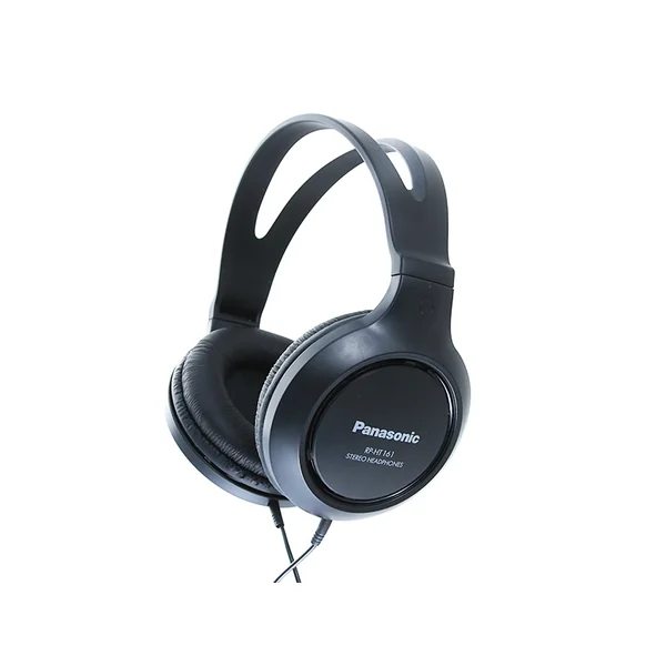 Auriculares con Cable PANASONIC RP-HT161EK (Over Ear - Negro)