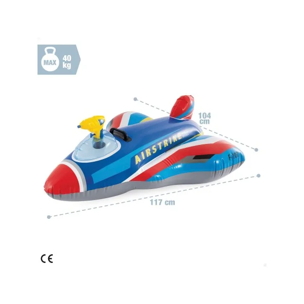 Avião inflável com pistola de água - Imagen 4