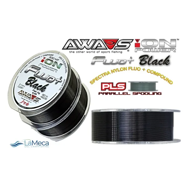 Awashima ion pow.fluo+black 0,37 mm 19,90 kg 600 m