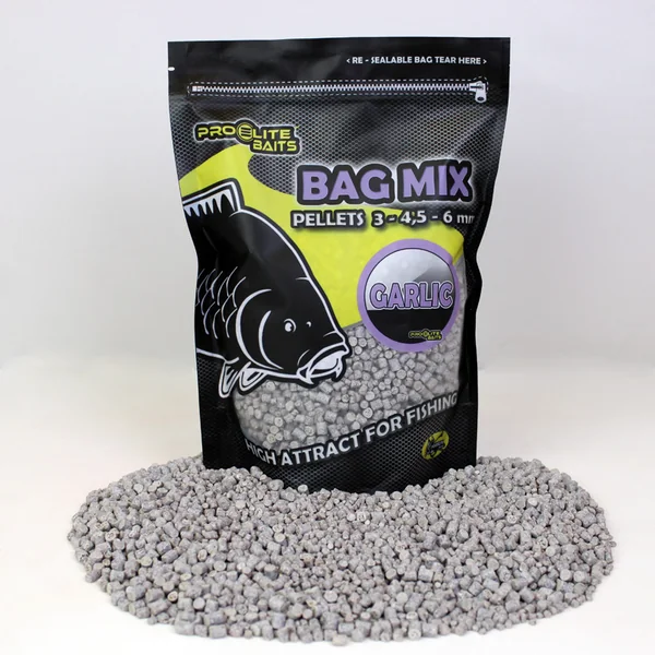 BAG MIX PELLETS GARLIC PRO ELITE 800 GR