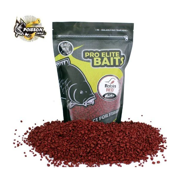 BAG MIX PELLETS ROBIN RED PRO ELITE 800 GR