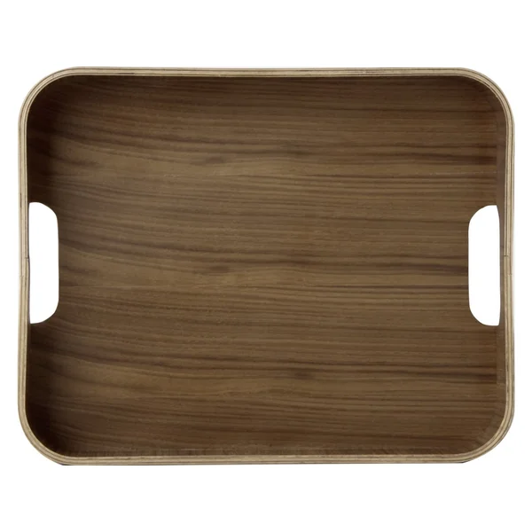 Bandeja rectangular de madera IHR