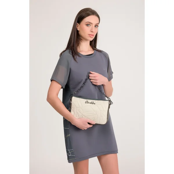 Bandolera beige Essentials - Imagen 2