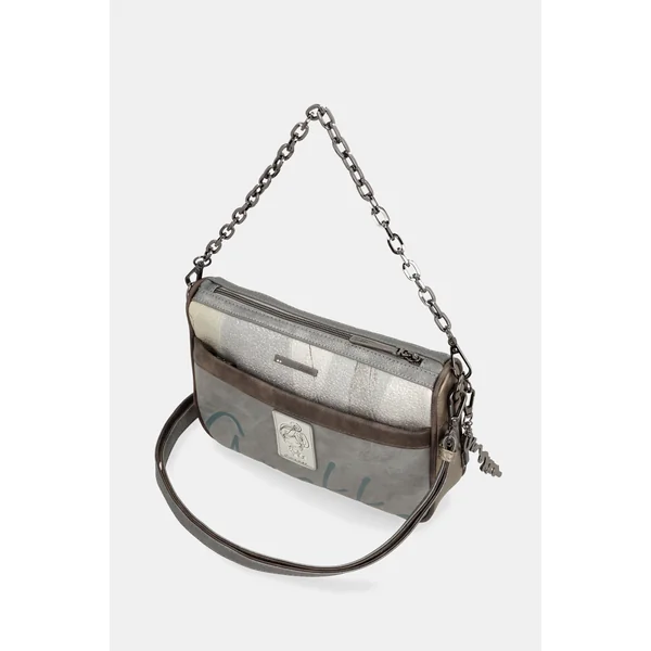 Bandolera beige Essentials - Imagen 5