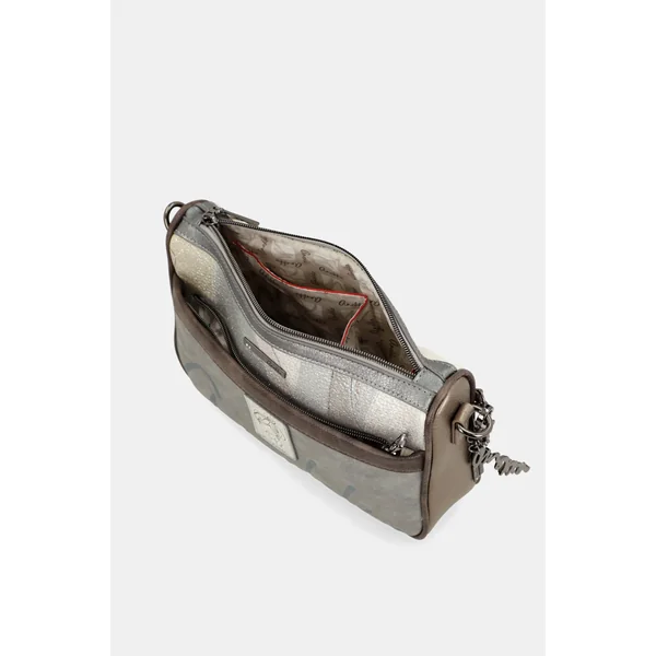 Bandolera beige Essentials - Imagen 8