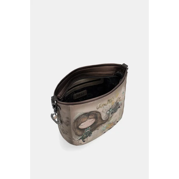 Bandolera mediana ovalada Real - Imagen 6