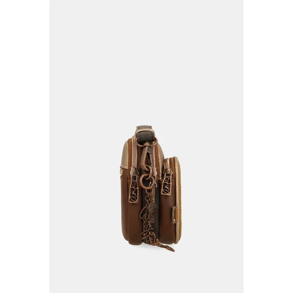Bandolera pequeña Camel - Imagen 6