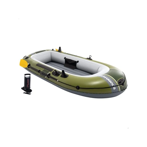 Barca hinchable Seahawk 2 INTEX con remos e hinchador