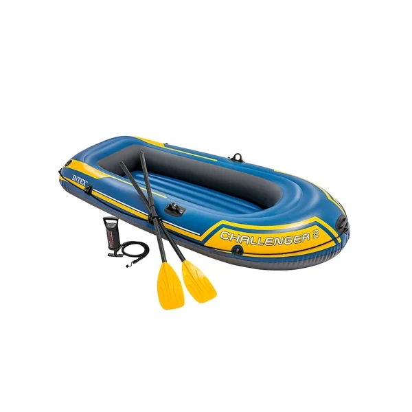 Barco hinchable Challenger 2 Intex, medidas 236x114x41 cm
