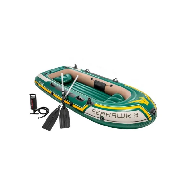 Barco hinchable Seahawk 3 Intex 295x137x43 cm con remos