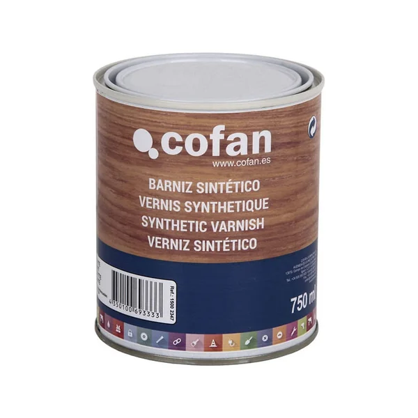 Barniz Sintético COFAN Brillo (750 ml)