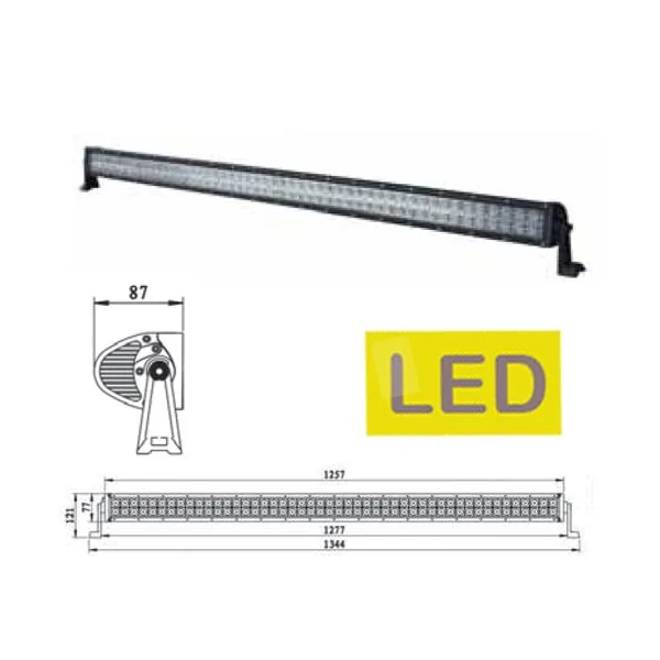 BARRA PANEL LED 96X3W 1344mm 21120 lumen
