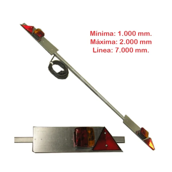 BARRA REMOLQUE EXTENSIBLE 1-2 M.