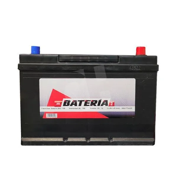 BATERIA CAP 100 AH + DCH JP 306X173X225