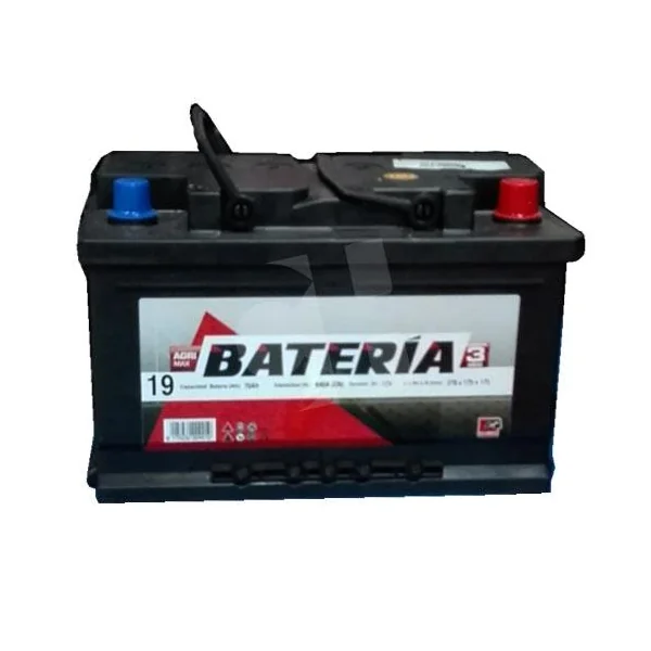 BATERIA CAP 75 AH 278X175X175