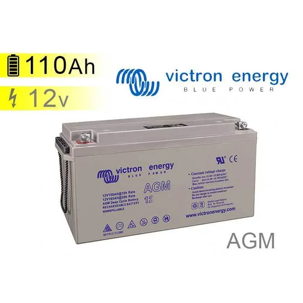 Batería VICTRON AGM Deep Cycle 12V 110Ah