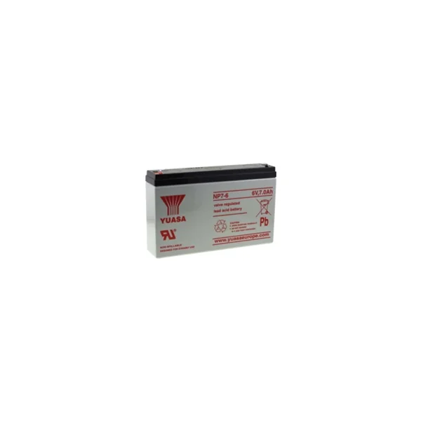 Batería YUASA para NP7-6 - Imagen 2